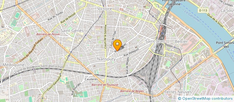 localisation de l'entreprise MONSIEUR LOUIS THORE  BORDEAUX