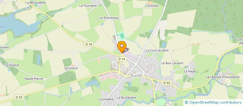 localisation de l'entreprise MONSIEUR LOUIS TILLAUT à RIAILLE