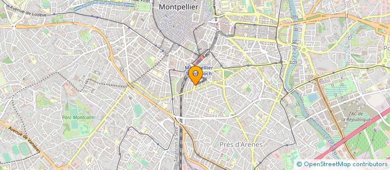 localisation de l'entreprise MONSIEUR LOUIS TOLLERON à MONTPELLIER