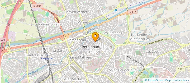 localisation de l'entreprise MONSIEUR LOUIS TOMAS à PERPIGNAN