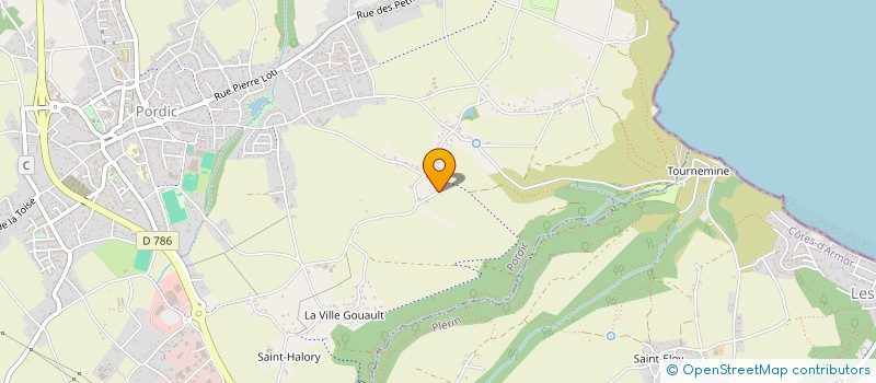 localisation de l'entreprise MONSIEUR LOUIS TONNELIER  PORDIC