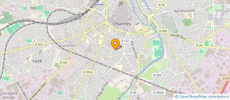 localisation de l'entreprise MONSIEUR LOUIS TRIBOUILLET à CHARTRES