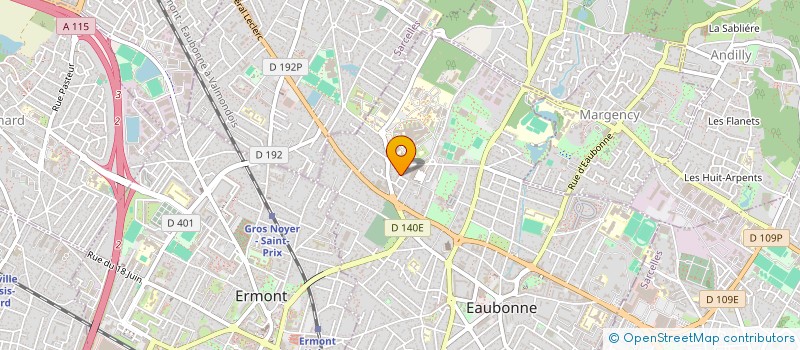 localisation de l'entreprise MONSIEUR LOUIS TRICOT à EAUBONNE