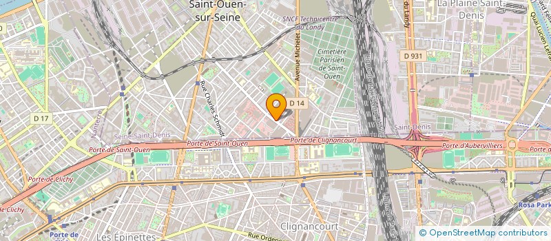 localisation de l'entreprise MONSIEUR LOUIS TROJANOWSKI à SAINT-OUEN-SUR-SEINE