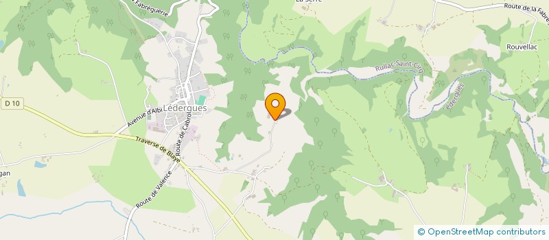 localisation de l'entreprise MONSIEUR LOUIS TROUCHE  LEDERGUES