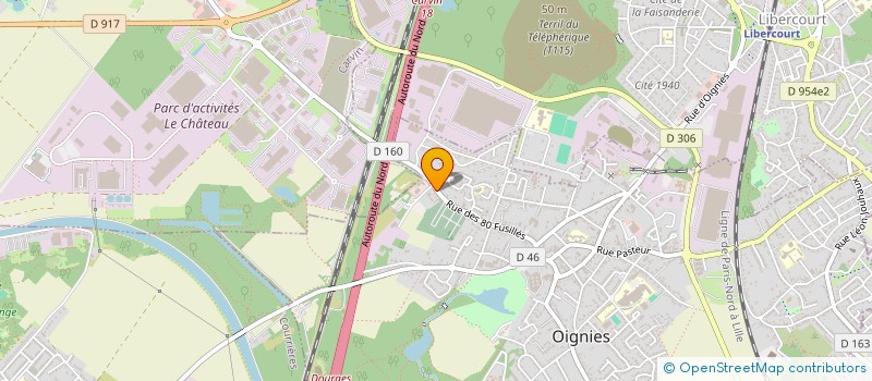 localisation de l'entreprise MONSIEUR LOUIS TURBLIN à OIGNIES