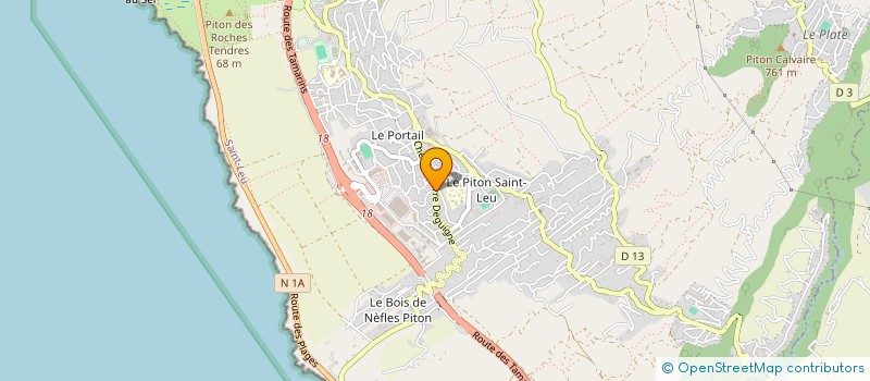 localisation de l'entreprise MONSIEUR LOUIS TURPIN  SAINT-LEU