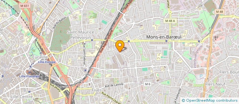 localisation de l'entreprise MONSIEUR LOUIS TURQUIN à LILLE
