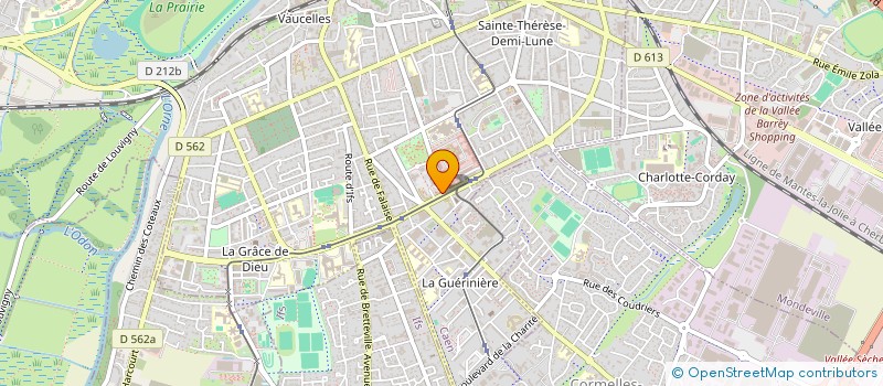 localisation de l'entreprise MONSIEUR LOUIS URBANI à CAEN