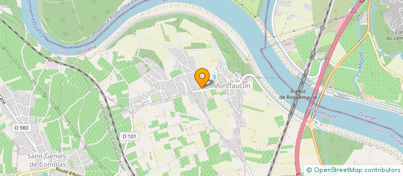 localisation de l'entreprise MONSIEUR LOUIS USSEGLIO  MONTFAUCON