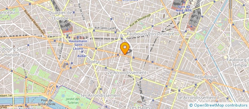 localisation de l'entreprise MONSIEUR LOUIS VACCARI à PARIS