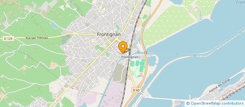 localisation de l'entreprise MONSIEUR LOUIS VACQUIER à FRONTIGNAN