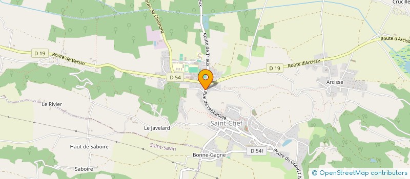 localisation de l'entreprise MONSIEUR LOUIS VAL  SAINT-CHEF