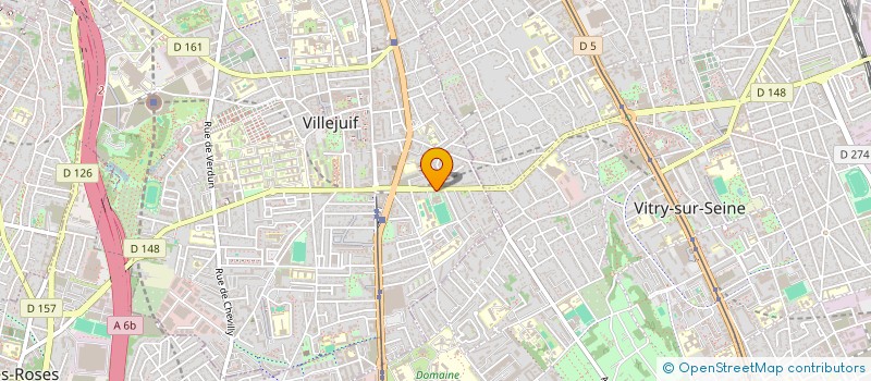 localisation de l'entreprise MONSIEUR LOUIS-VALDO MBENDA à VILLEJUIF