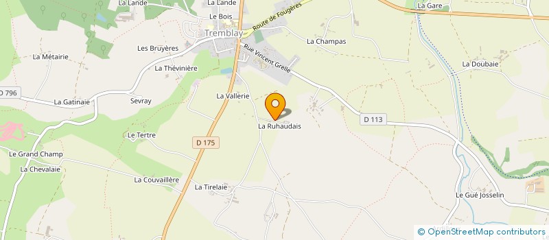 localisation de l'entreprise MONSIEUR LOUIS VALLEE  VAL-COUESNON