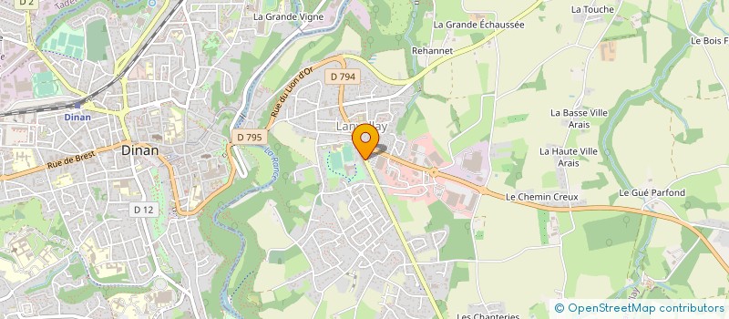 localisation de l'entreprise MONSIEUR LOUIS VAN BEEN à DINAN