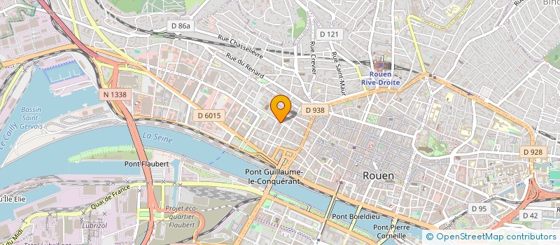 localisation de l'entreprise MONSIEUR LOUIS VAN DAMME  ROUEN
