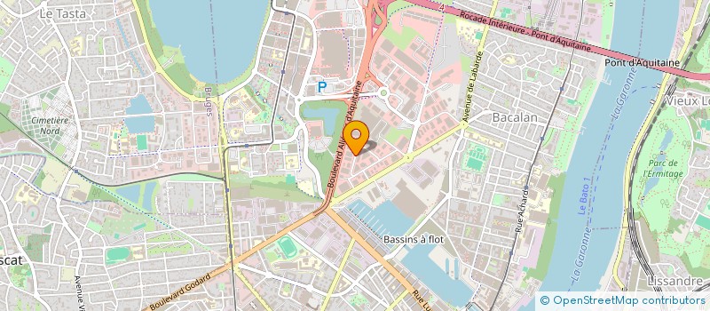 localisation de l'entreprise MONSIEUR LOUIS VAN HOVE  BORDEAUX