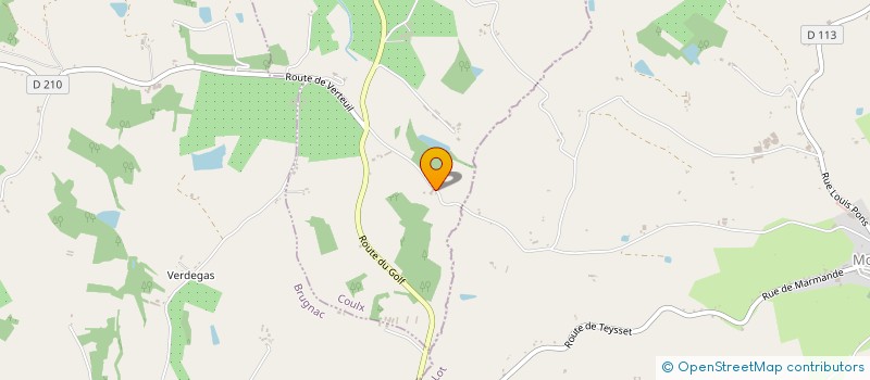 localisation de l'entreprise MONSIEUR LOUIS VASSEUR  COULX