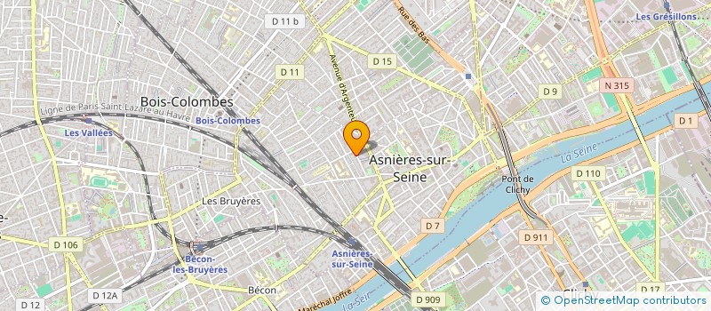 localisation de l'entreprise MONSIEUR LOUIS VATBLED à ASNIERES-SUR-SEINE