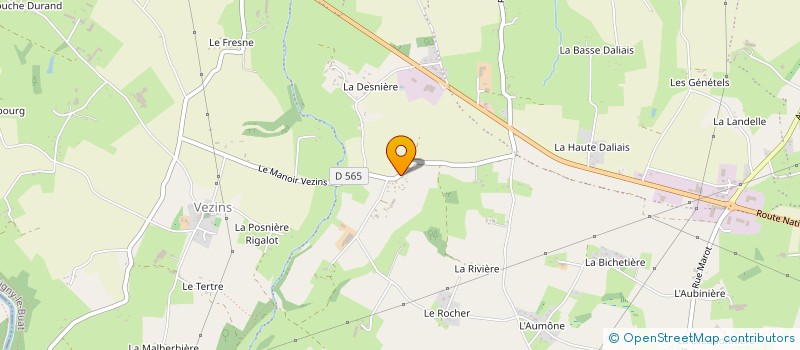 localisation de l'entreprise MONSIEUR LOUIS VAUTIER à ISIGNY-LE-BUAT