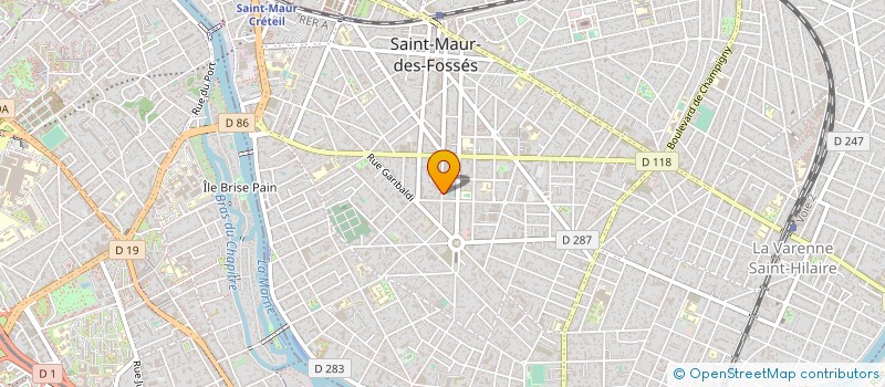 localisation de l'entreprise MONSIEUR LOUIS VAVASSEUR à SAINT-MAUR-DES-FOSSES