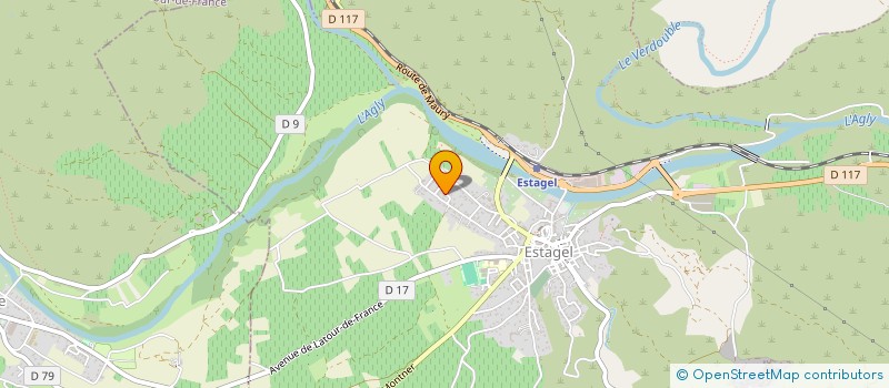 localisation de l'entreprise MONSIEUR LOUIS VERAN  ESTAGEL