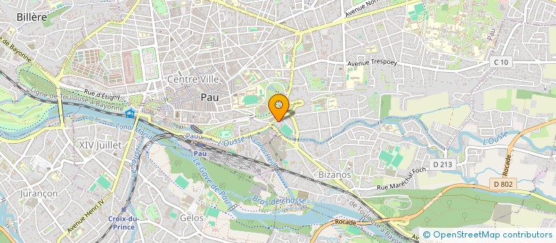 localisation de l'entreprise MONSIEUR LOUIS VERDIER à PAU