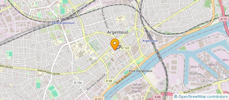 localisation de l'entreprise MONSIEUR LOUIS VERHEYEN  FOUGERES