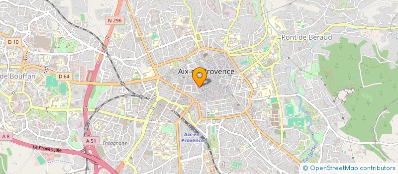 localisation de l'entreprise MONSIEUR LOUIS VERNA à AIX-EN-PROVENCE