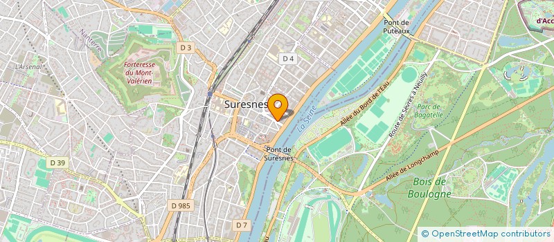 localisation de l'entreprise MONSIEUR LOUIS VERSTRAETE à SURESNES