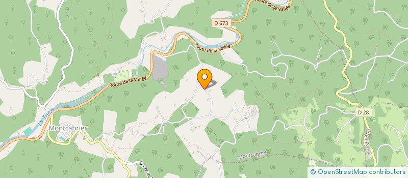 localisation de l'entreprise MONSIEUR LOUIS VESIN  MONTCABRIER