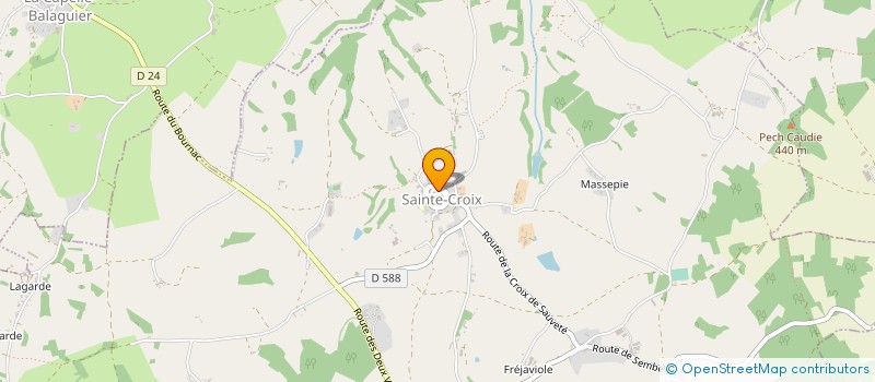 localisation de l'entreprise MONSIEUR LOUIS VIALARS  VILLENEUVE