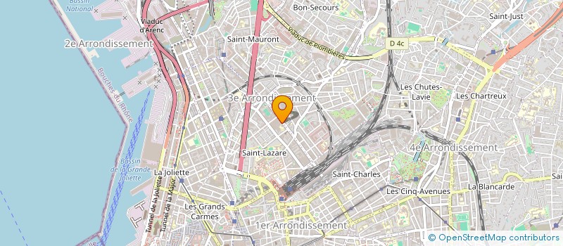 localisation de l'entreprise MONSIEUR LOUIS VIALE à MARSEILLE