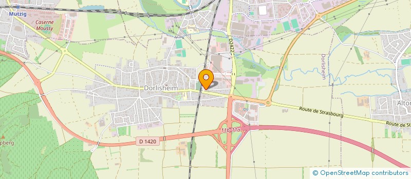 localisation de l'entreprise MONSIEUR LOUIS-VICTOR HEYD  KOLBSHEIM