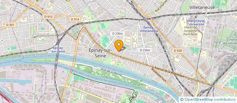 localisation de l'entreprise MONSIEUR LOUIS VIDAL à EPINAY-SUR-SEINE