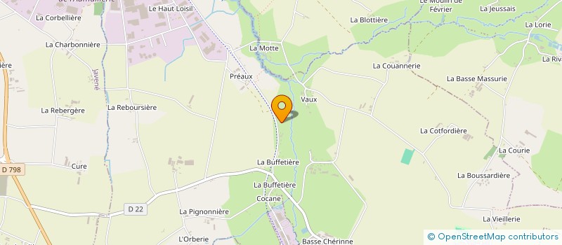 localisation de l'entreprise MONSIEUR LOUIS VIEL à LE CHATELLIER