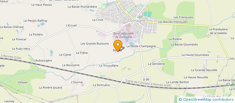 localisation de l'entreprise MONSIEUR LOUIS VIEL à DOMAGNE
