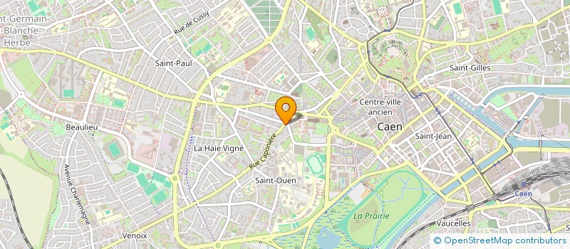 localisation de l'entreprise MONSIEUR LOUIS VIELPEAU à CAEN