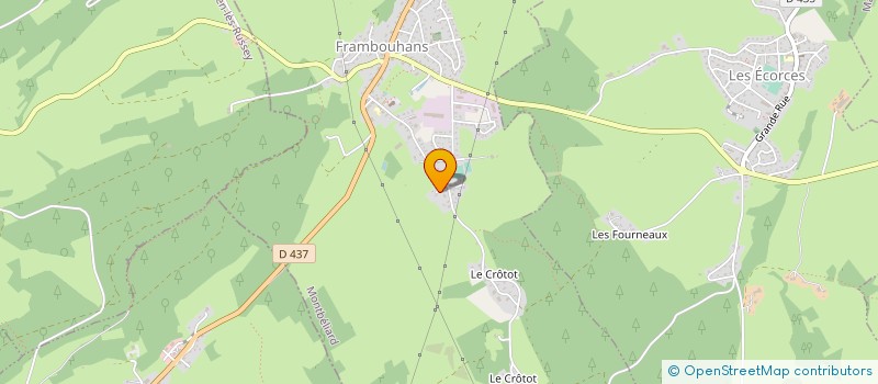 localisation de l'entreprise MONSIEUR LOUIS VIENOT  FRAMBOUHANS