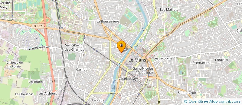 localisation de l'entreprise MONSIEUR LOUIS VIGNOLAS  LE MANS