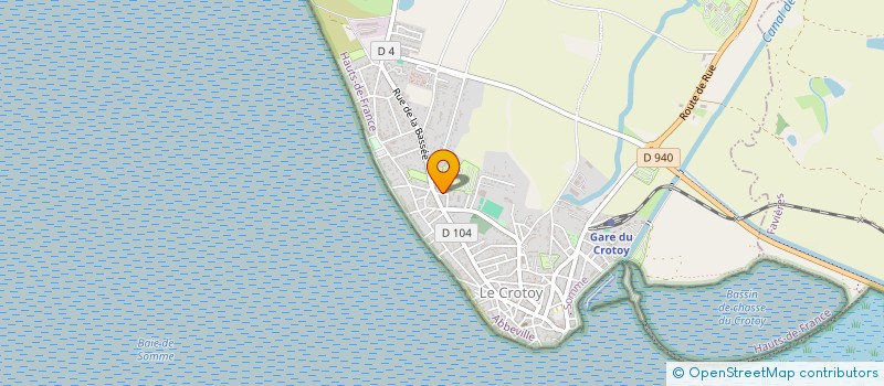 localisation de l'entreprise MONSIEUR LOUIS VIGNOLLE à LE CROTOY