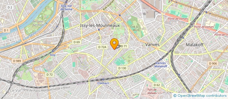 localisation de l'entreprise MONSIEUR LOUIS VILLAIN à ISSY-LES-MOULINEAUX