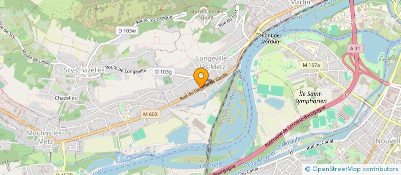 localisation de l'entreprise MONSIEUR LOUIS VILLARD  LONGEVILLE-LES-METZ