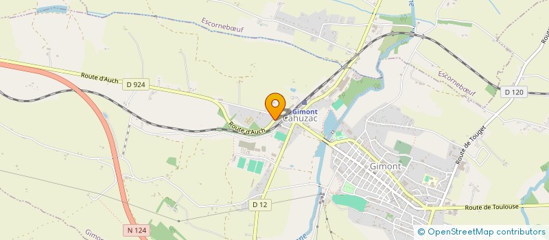 localisation de l'entreprise MONSIEUR LOUIS VILLEMUR  GIMONT