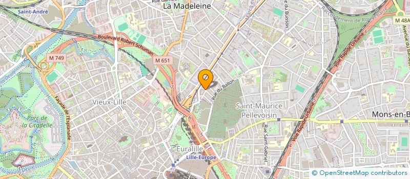 localisation de l'entreprise MONSIEUR LOUIS VILPOUX à LA MADELEINE