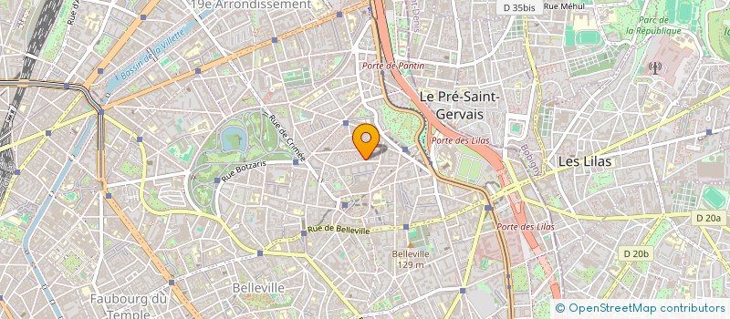 localisation de l'entreprise MONSIEUR LOUIS-VIRGILE GRILLIOT  PARIS