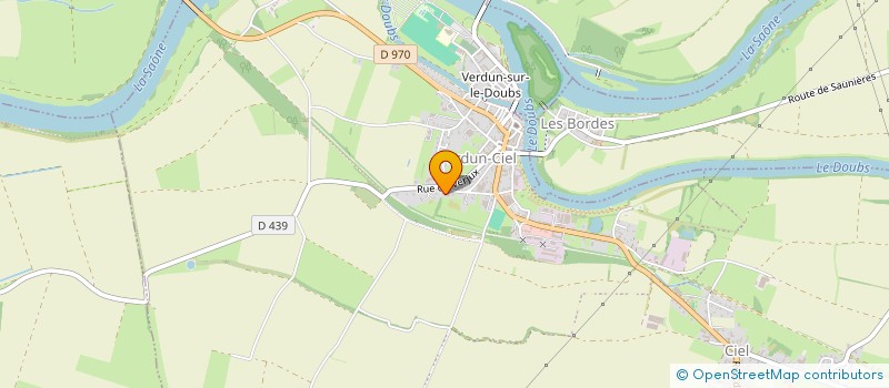 localisation de l'entreprise MONSIEUR LOUIS VISSEYRIAS à VERDUN-SUR-LE-DOUBS