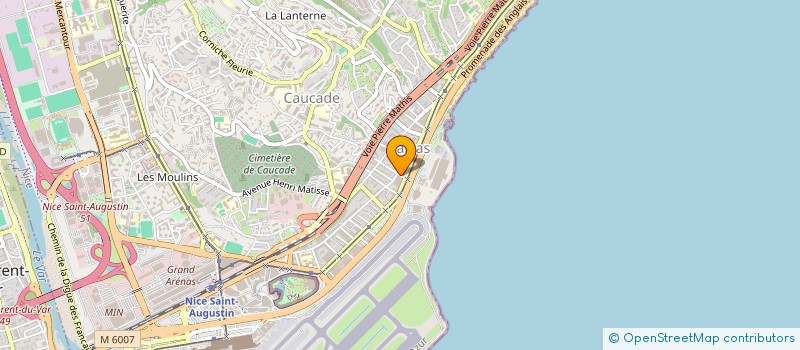 localisation de l'entreprise MONSIEUR LOUIS VITTEAUD à NICE