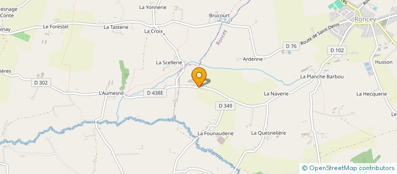 localisation de l'entreprise MONSIEUR LOUIS VOISIN à RONCEY
